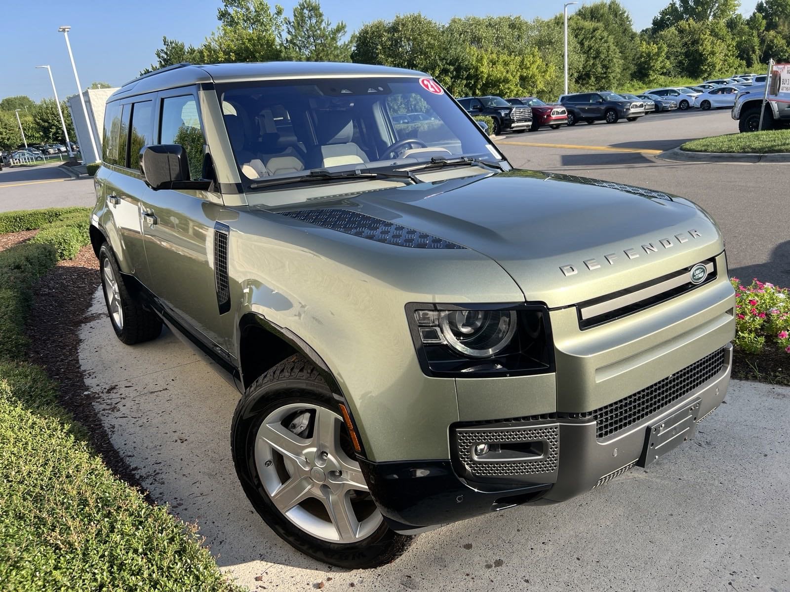 Used 2021 Land Rover Defender X-Dynamic SE with VIN SALE2ERU4M2035355 for sale in Concord, NC