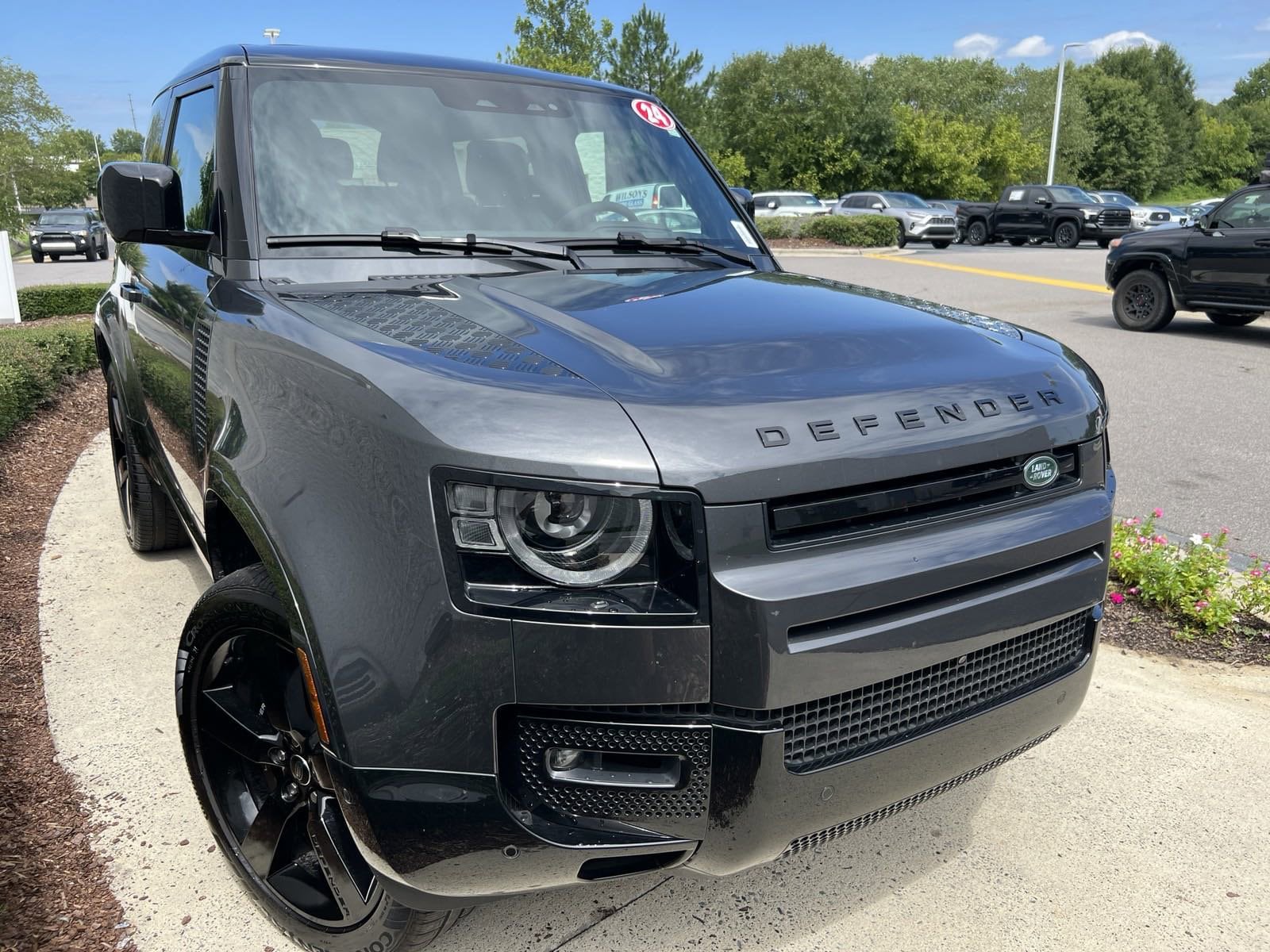 Used 2024 Land Rover Defender V8 with VIN SALEB6EE4R2255753 for sale in Concord, NC