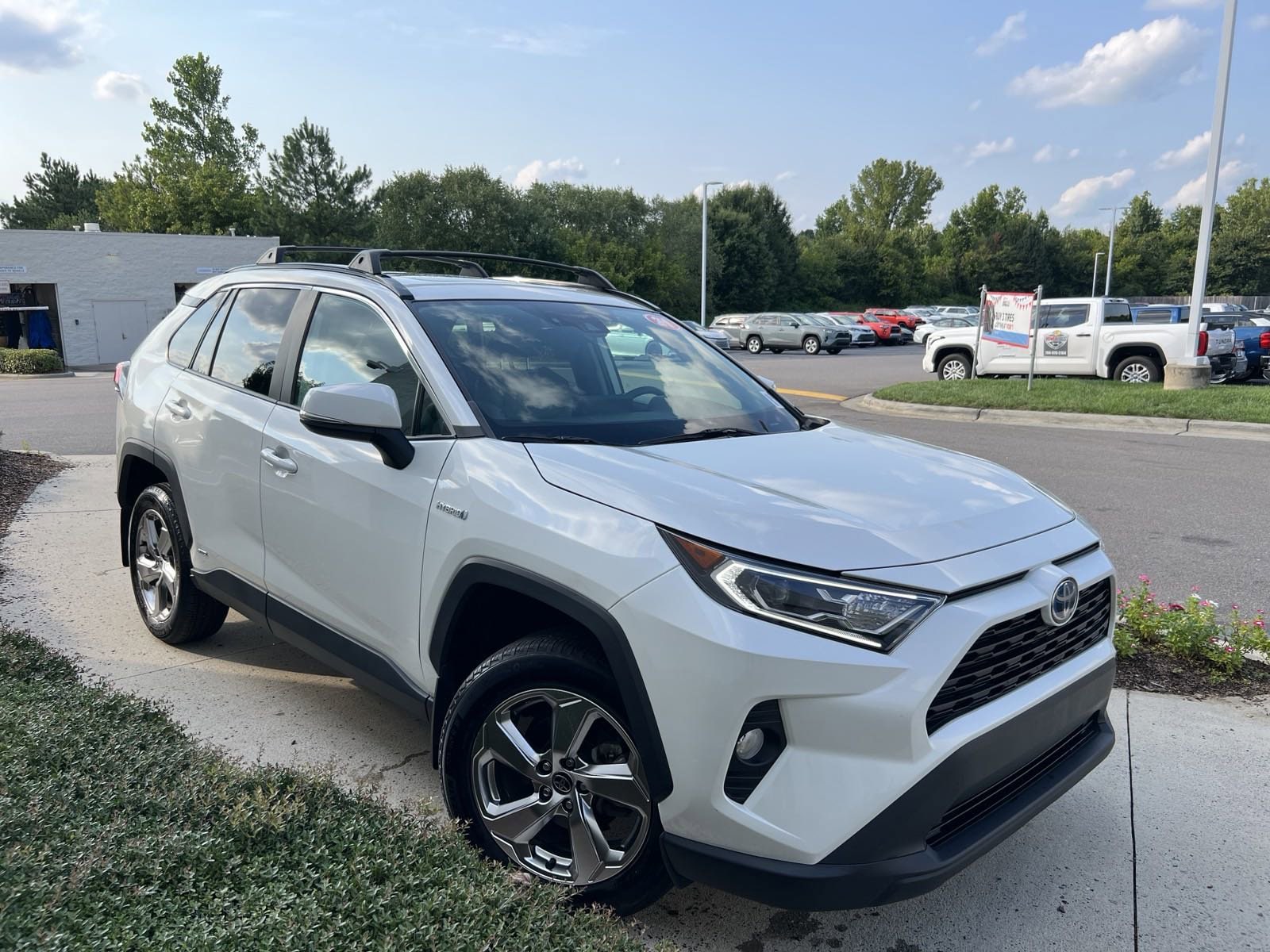 Certified 2021 Toyota RAV4 XLE Premium with VIN 4T3B6RFV9MU055398 for sale in Concord, NC