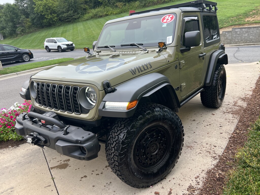 Used 2025 Jeep Wrangler Willys Convertible