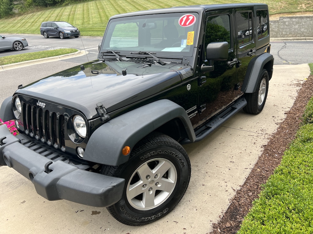Used 2017 Jeep Wrangler Unlimited Sport Convertible