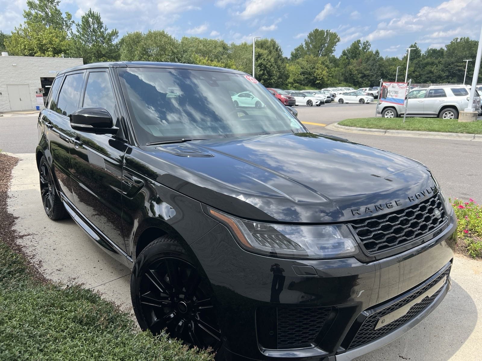 Used 2022 Land Rover Range Rover Sport HSE Silver Edition with VIN SALWR2SUXNA220736 for sale in Concord, NC