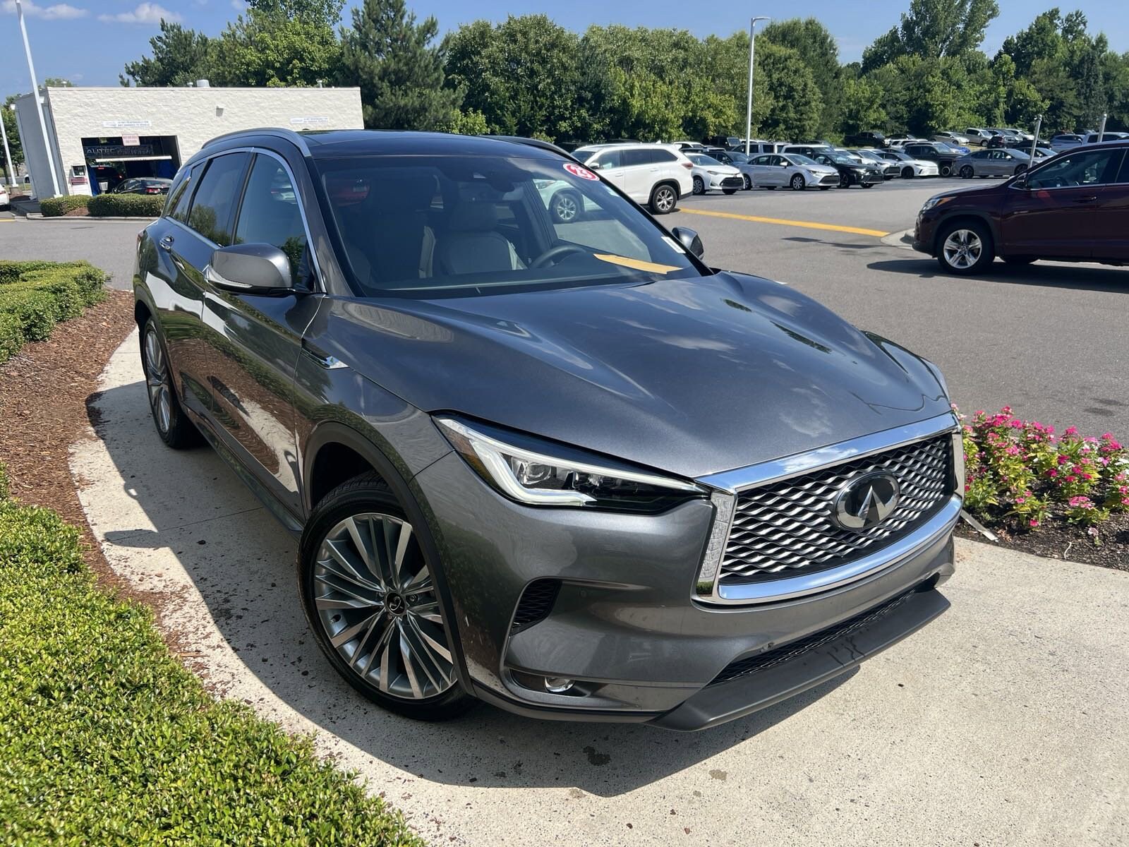 Used 2023 INFINITI QX50 Autograph with VIN 3PCAJ5DB3PF114435 for sale in Concord, NC