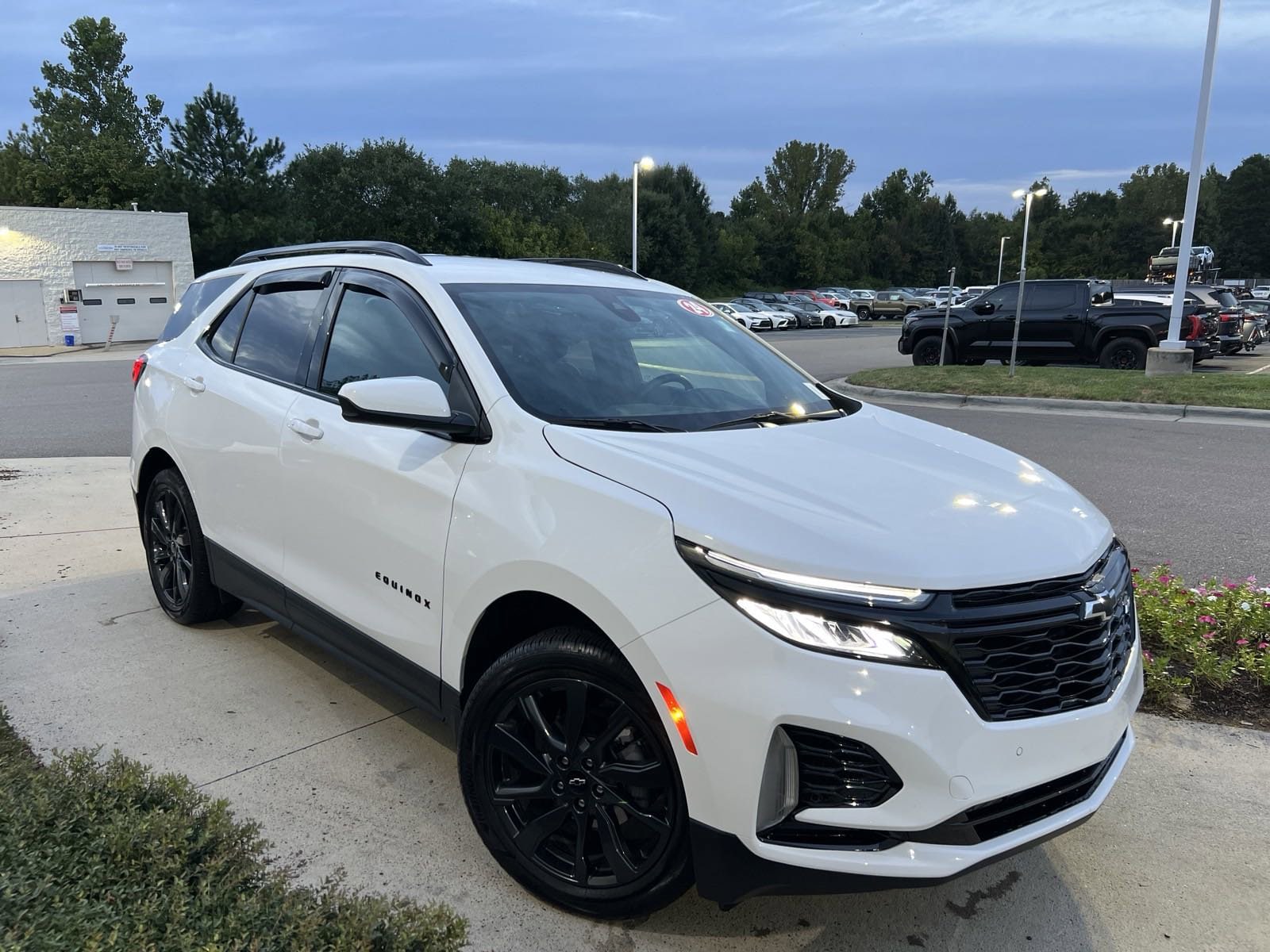 Used 2024 Chevrolet Equinox RS with VIN 3GNAXWEG8RS101681 for sale in Concord, NC