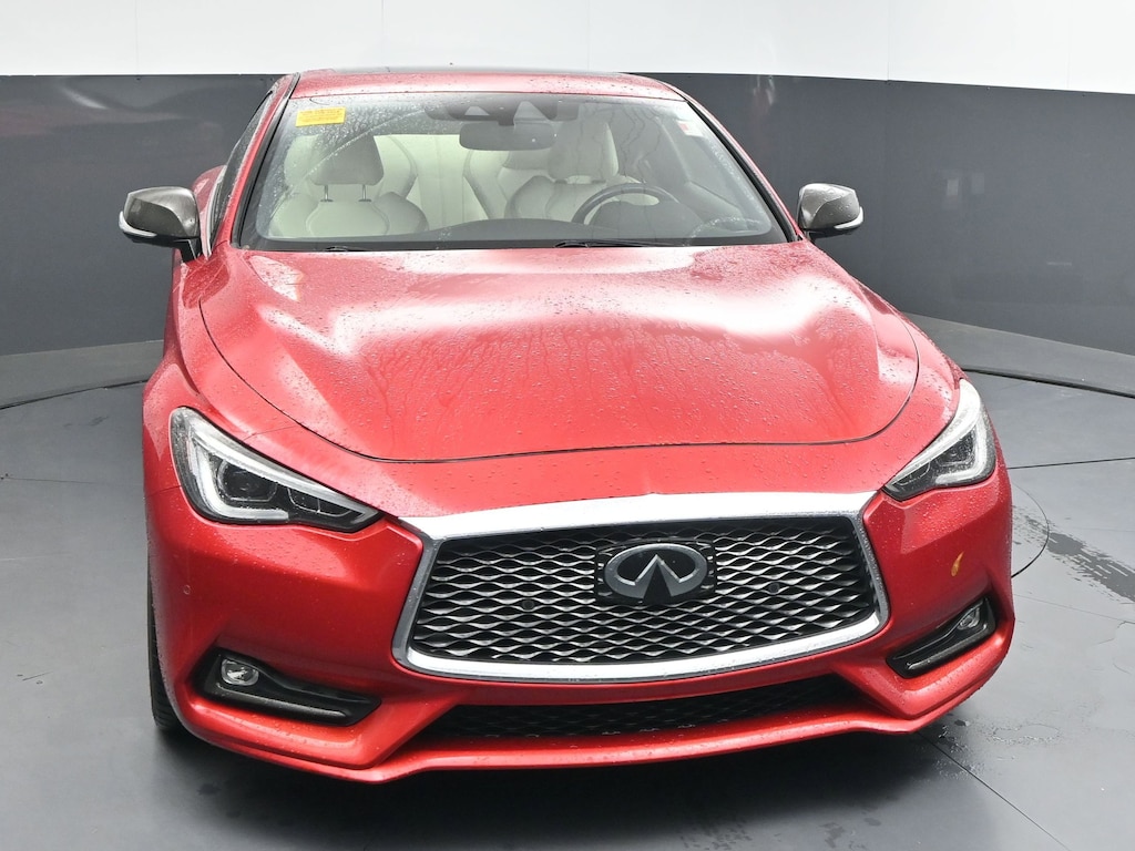 Used 2017 INFINITI Q60 3.0t Red Sport 400 Coupe