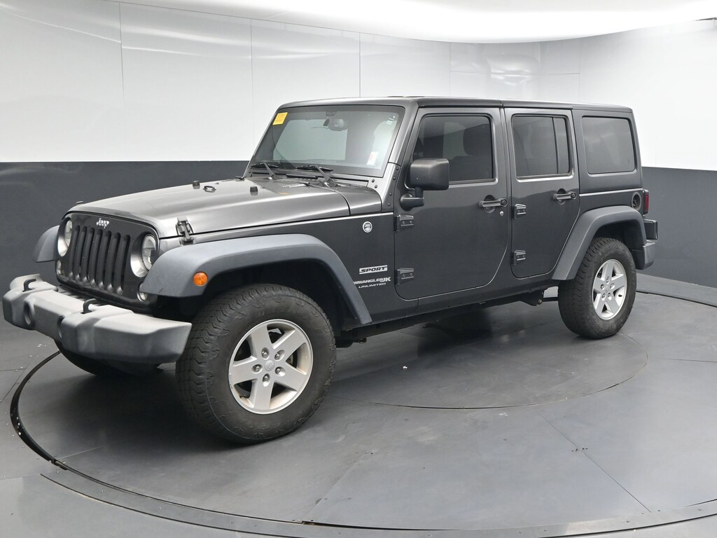 Used 2018 Jeep Wrangler JK Unlimited Sport 4x4 SUV