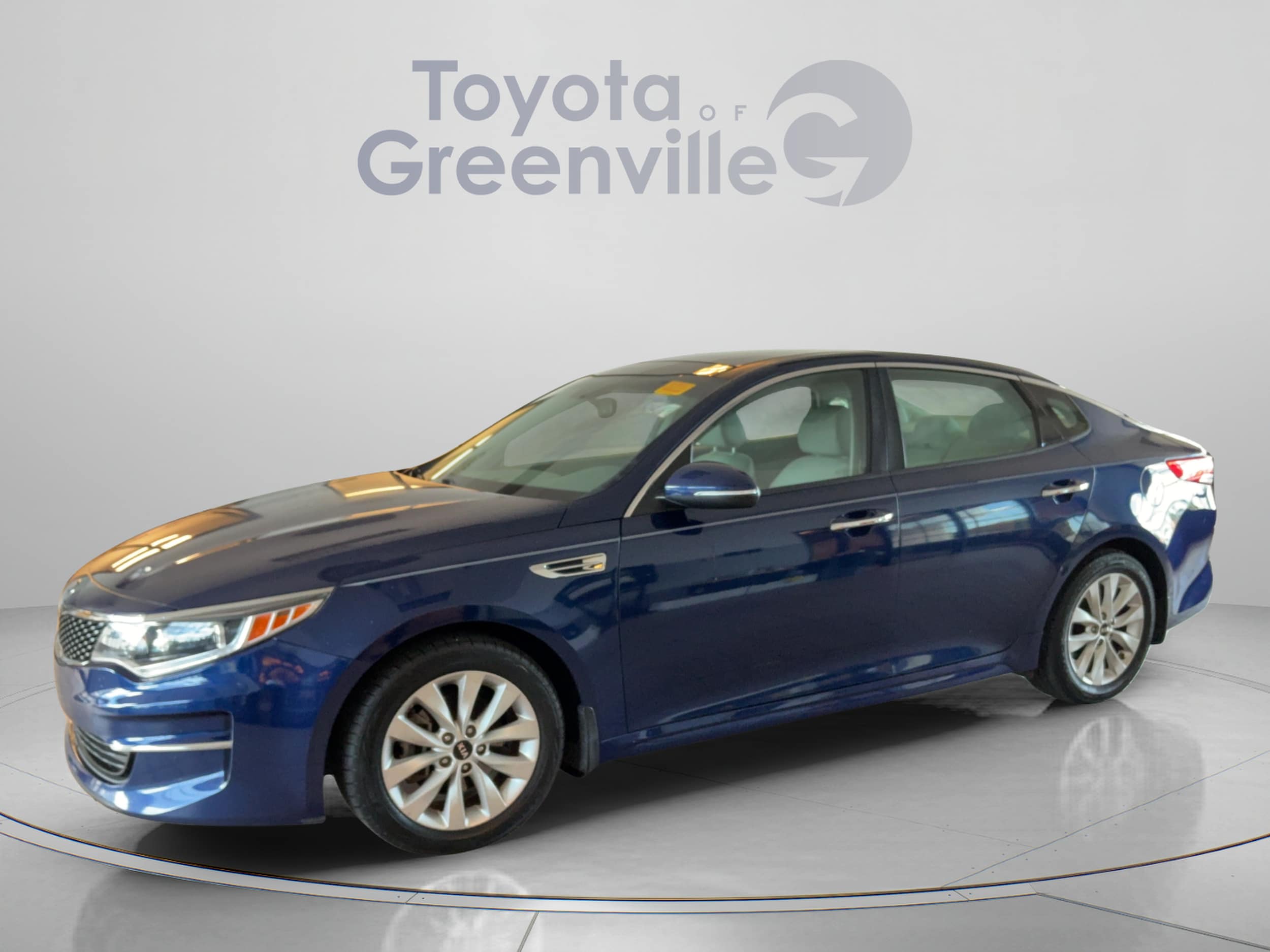 Used 2016 Kia Optima EX with VIN 5XXGU4L32GG028164 for sale in Greenville, SC