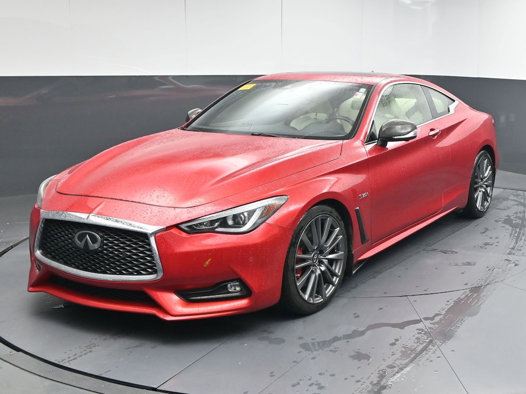 Used 2017 INFINITI Q60 3.0t Red Sport 400 Coupe