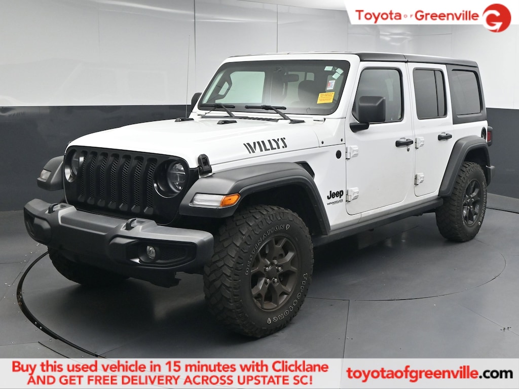 Used 2021 Jeep Wrangler Unlimited Sport SUV