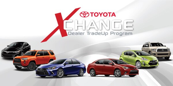 Toyota Xchange Dealer TradeUp Program at Toyota of Greenville