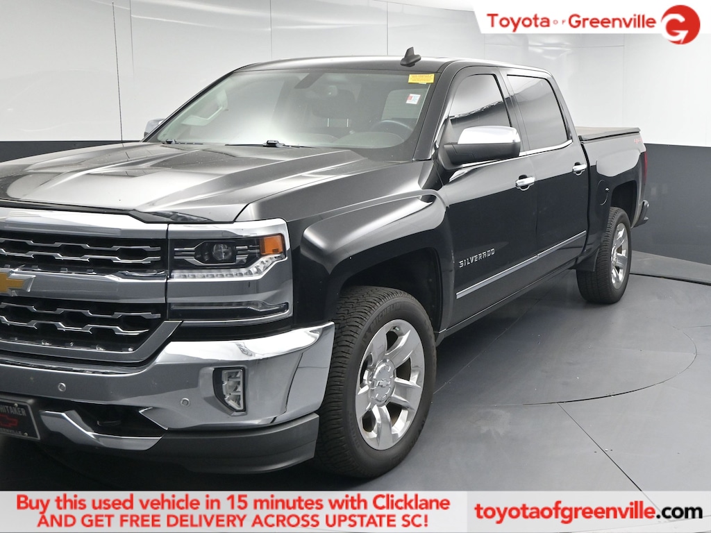 Used 2018 Chevrolet Silverado 1500 LTZ w/1LZ Truck Crew Cab