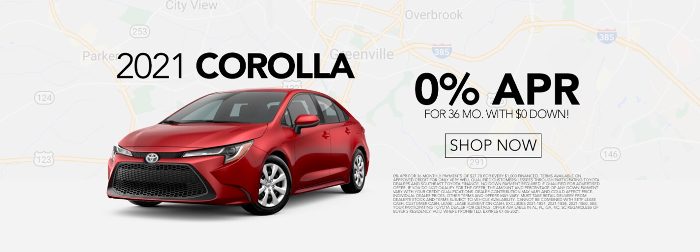 Toyota Greenville | New and Used 2020 and 2021 Toyota Cars, Trucks and ...