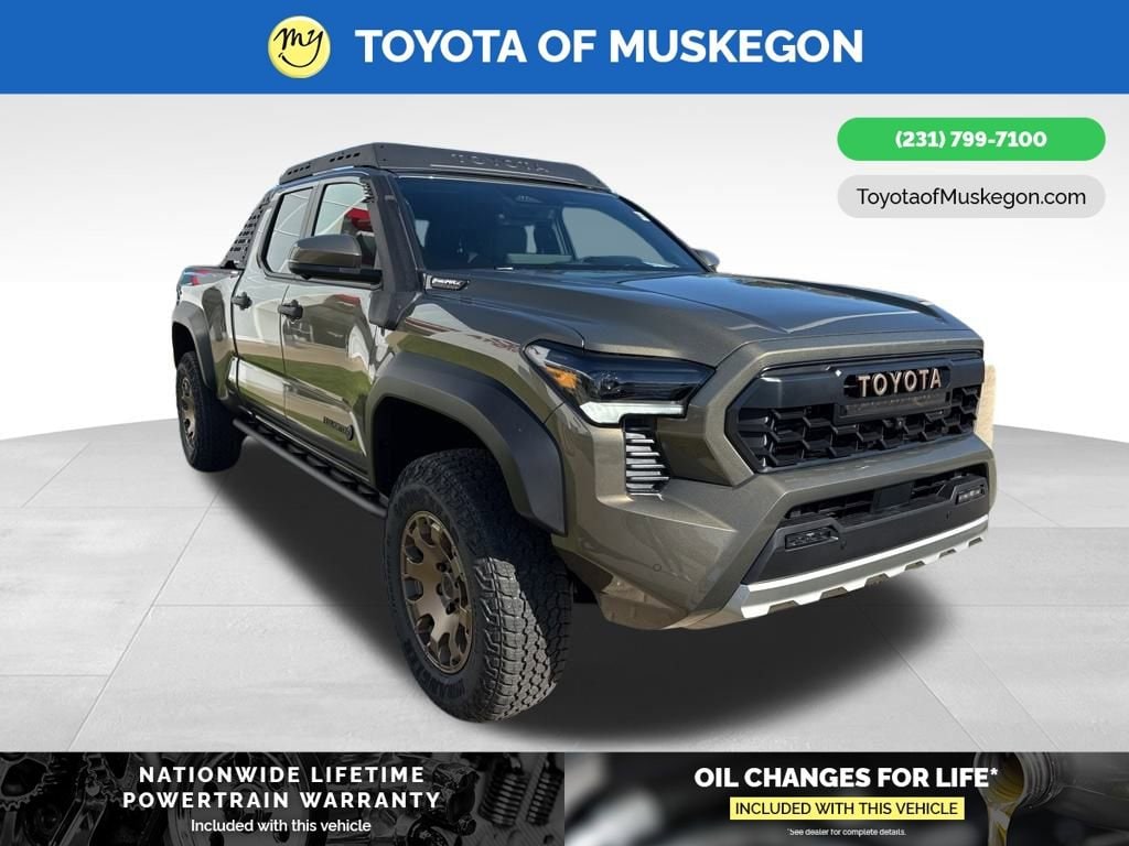 New 2025 Toyota Tacoma i-FORCE MAX Trailhunter 4X4 DBL CAB LB HV