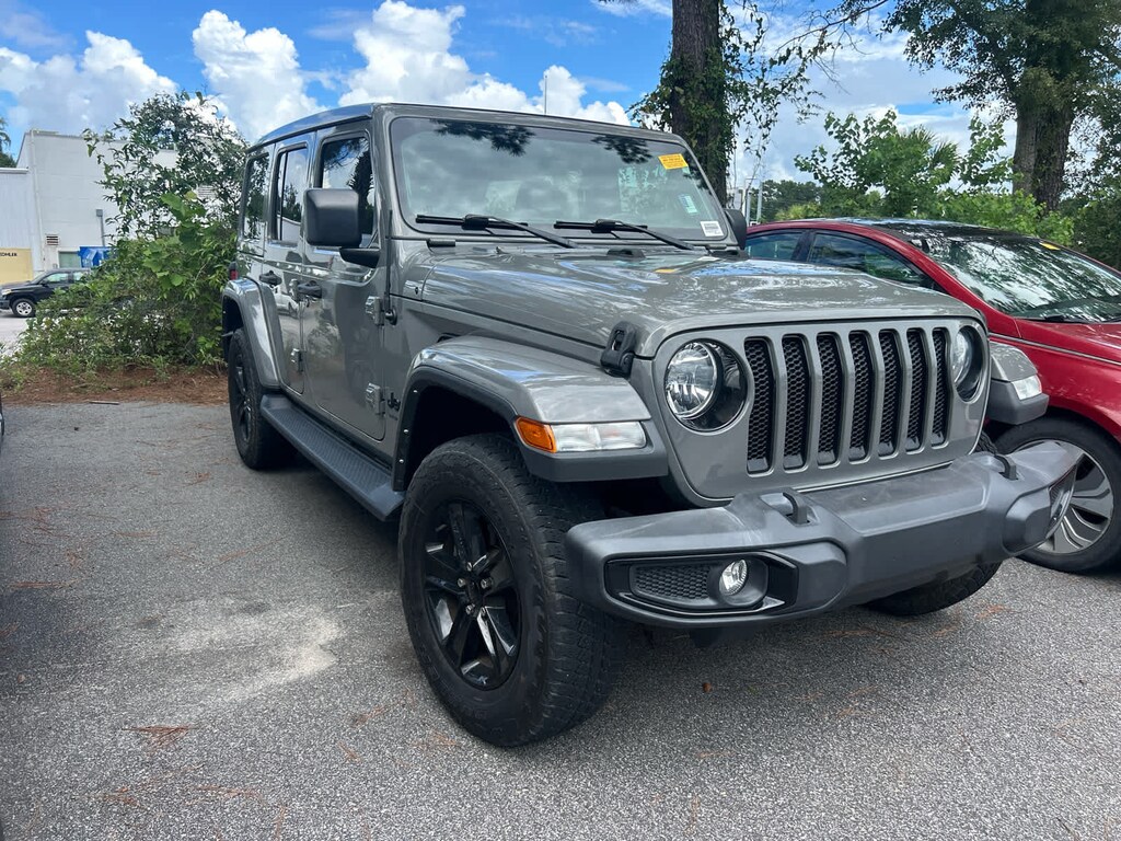 Used 2022 Jeep Wrangler Unlimited Sahara Altitude Convertible