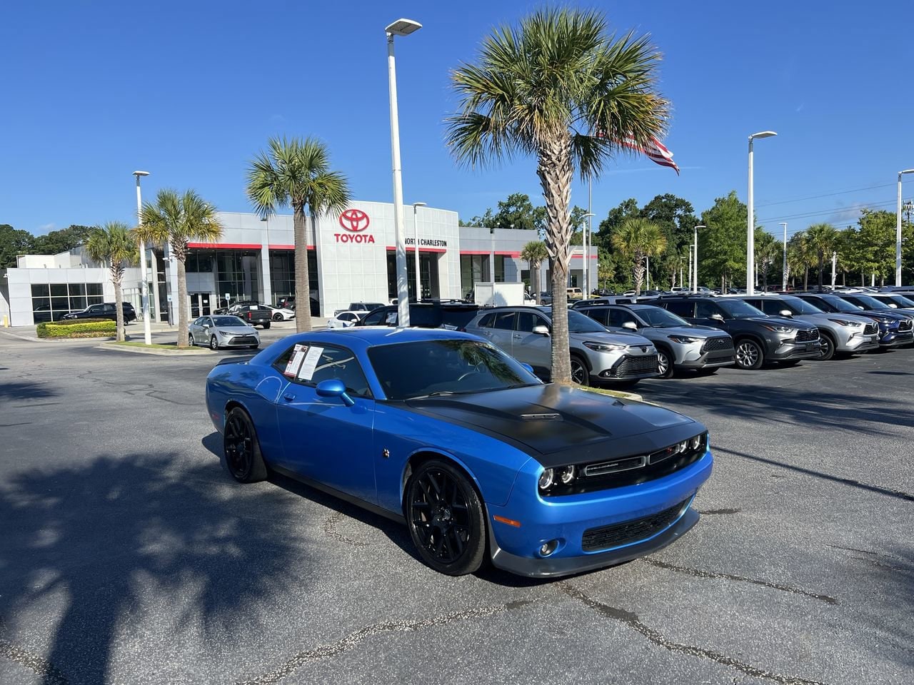 レア物　デランジェ KIDS BLUE 2017 Used 2015 Dodge Challenger For Sale in North Charleston, SC VIN