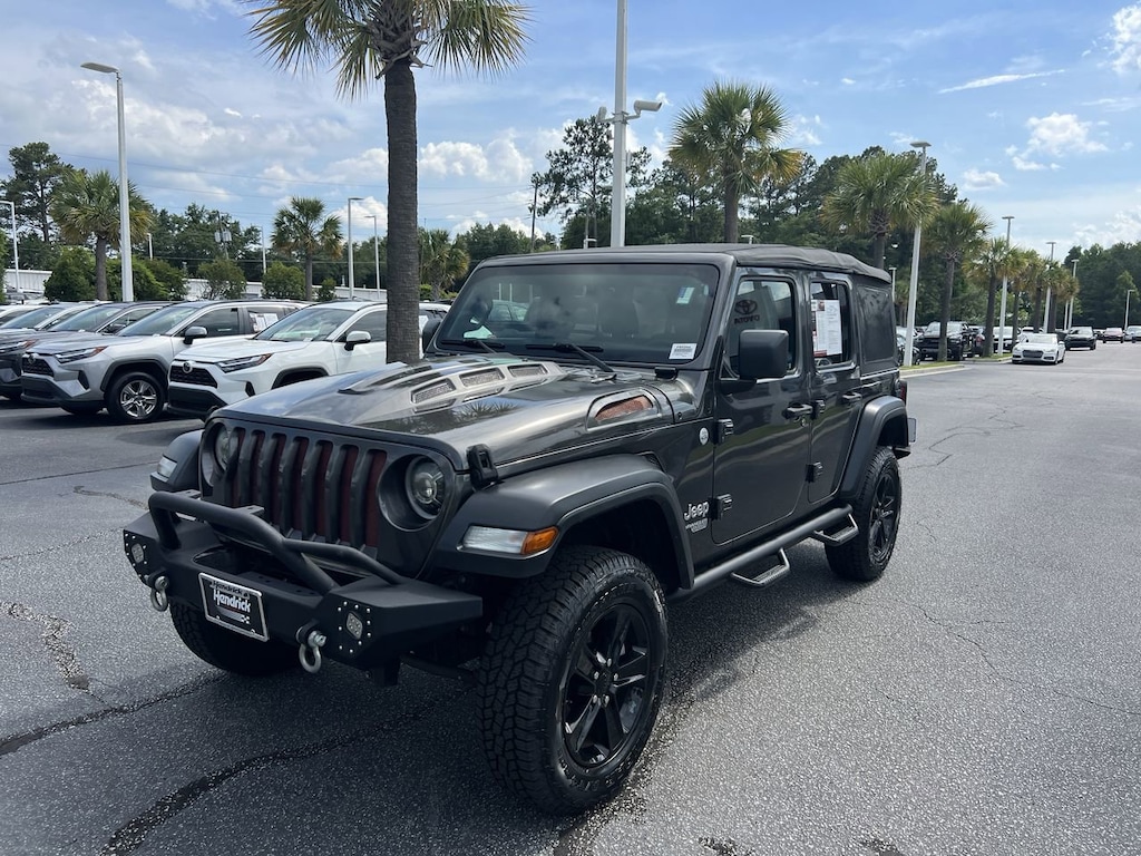 Used 2018 Jeep Wrangler Unlimited Sport S Convertible