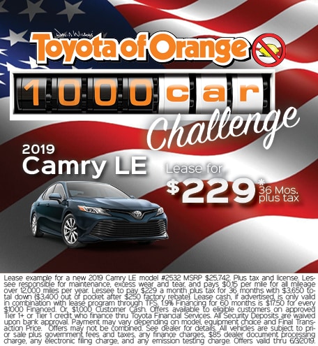 Toyota Of Orange >> New Car Specials Used Car Dealer Serving Tustin Ca Toyota Of Orange Toyota Of Orange >> New Car Specials Used Car Dealer Serving Tustin Ca Toyota Of Orange