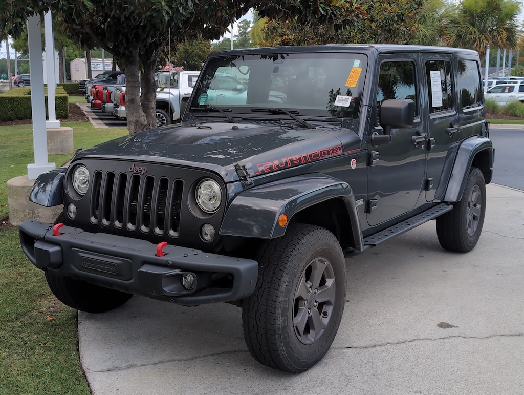Used 2017 Jeep Wrangler Unlimited Rubicon Recon Convertible