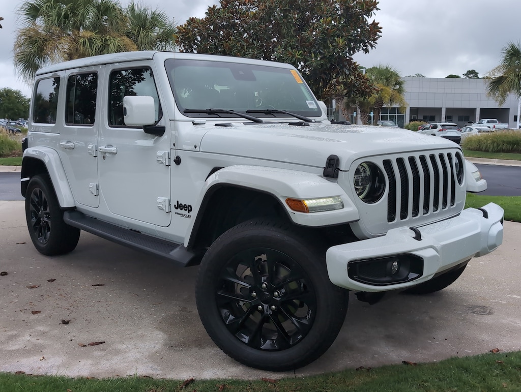 Used 2021 Jeep Wrangler Unlimited Sahara High Altitude Convertible