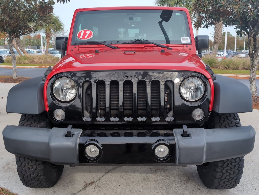 Used 2017 Jeep Wrangler Unlimited Willys Wheeler Convertible