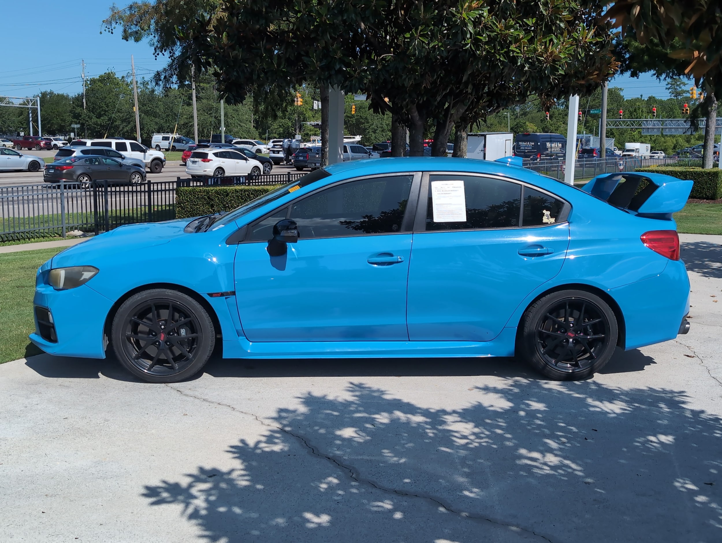 Subaru WRX STI Series.HyperBlue