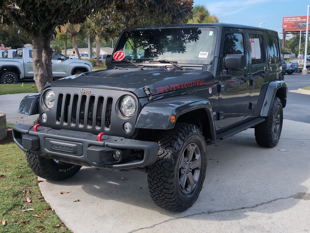 Used 2017 Jeep Wrangler Unlimited Rubicon Recon Convertible