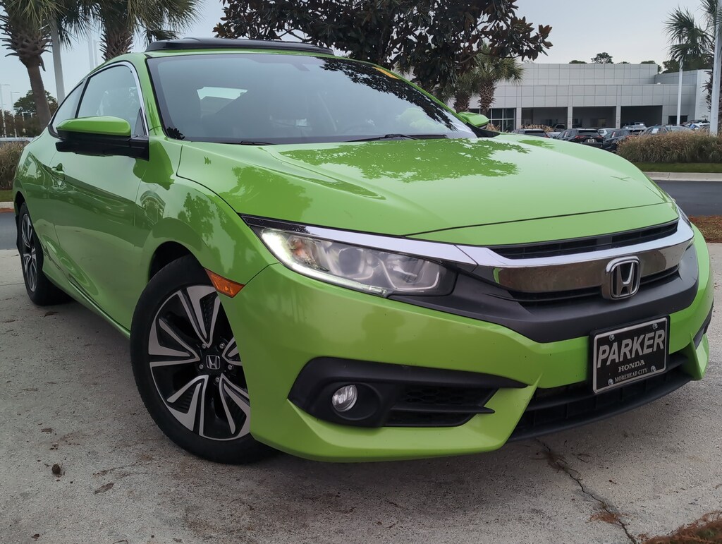 Used 2017 Honda Civic EX-T Coupe