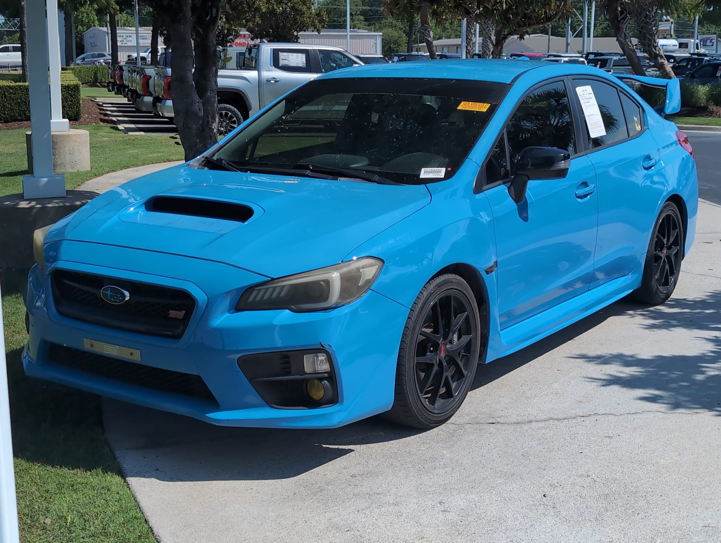 Subaru WRX STI Series.HyperBlue