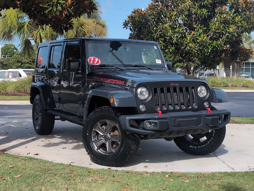 Used 2017 Jeep Wrangler Unlimited Rubicon Recon Convertible