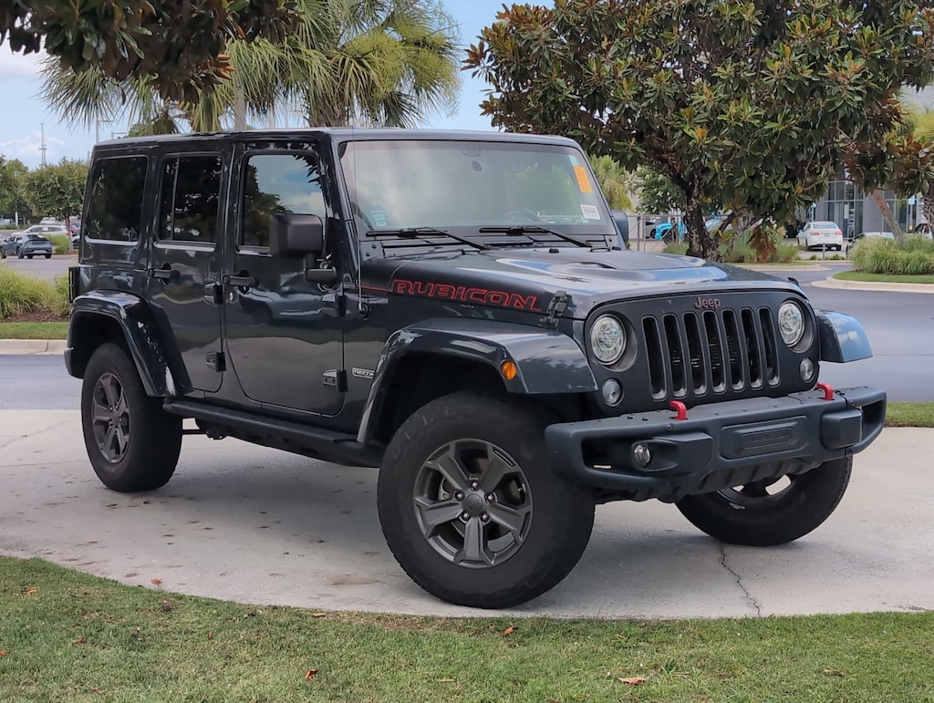 Used 2017 Jeep Wrangler Unlimited Rubicon Recon Convertible