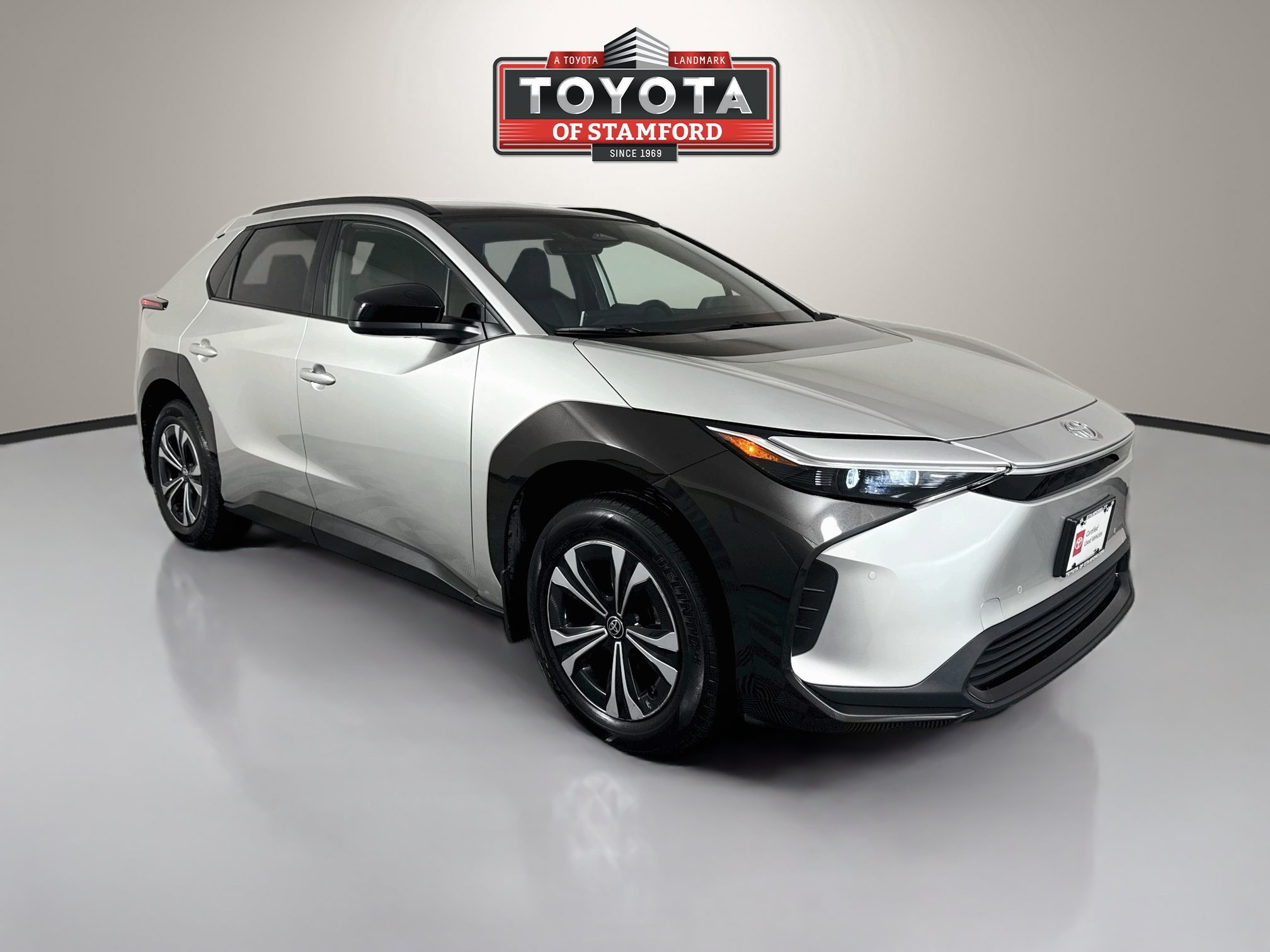 Certified 2024 Toyota bZ4X XLE with VIN JTMABACA5RA070724 for sale in Stamford, CT