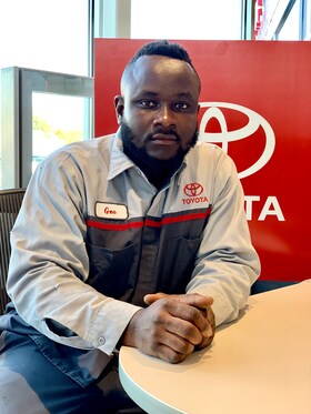 Staff member Geordani Ulysse from ff67bf1f4f53