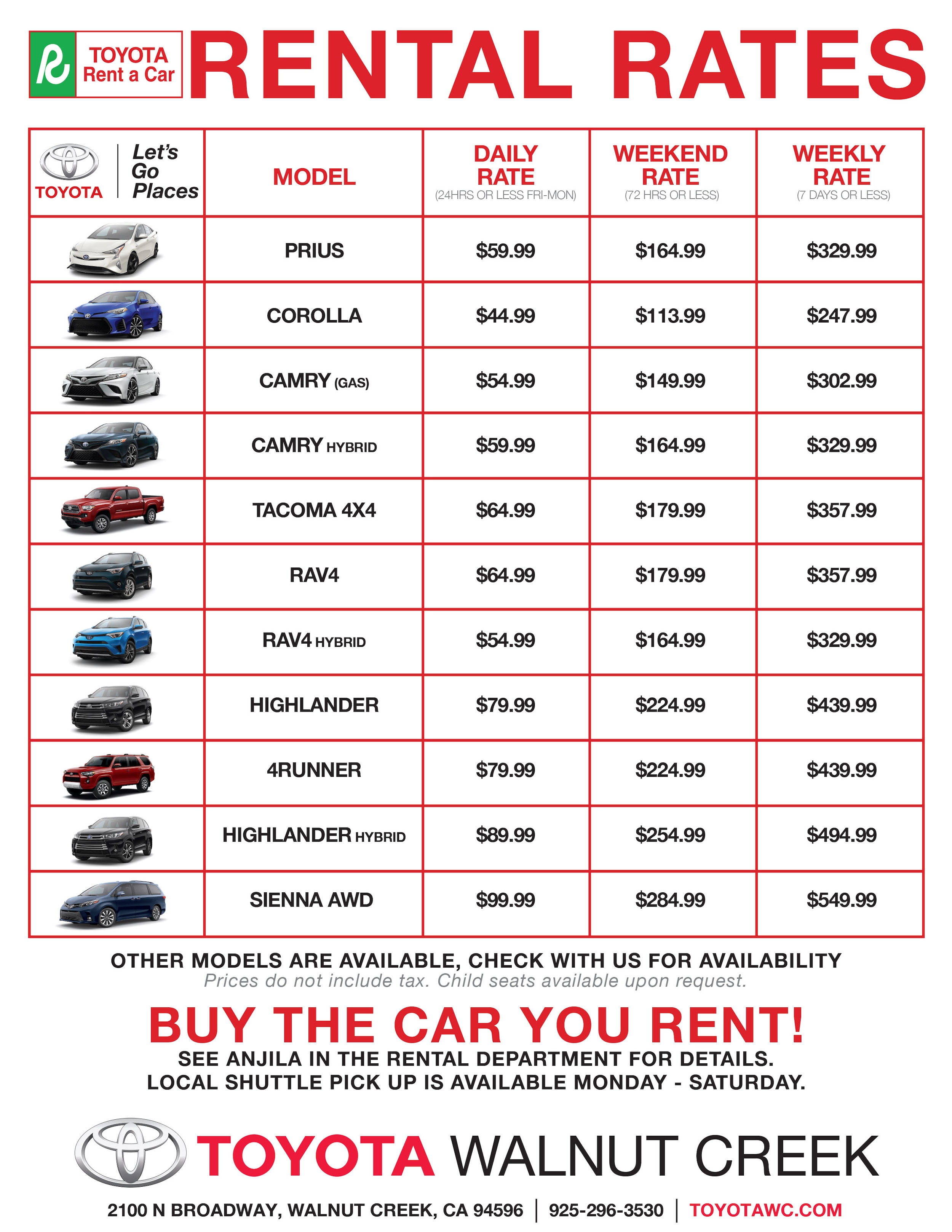 Truliant Car Rates