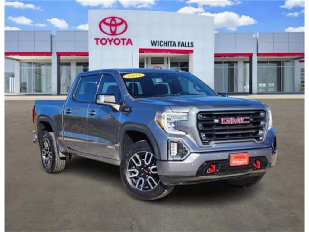 Used 2021 GMC Sierra 1500 AT4 4x4 Crew Cab 5.75 ft. box 147.4 in. WB