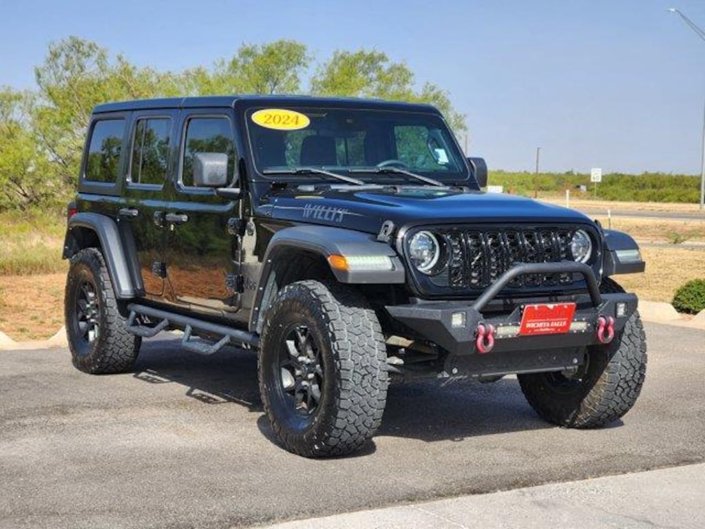 Used 2024 Jeep Wrangler Willys 4x4
