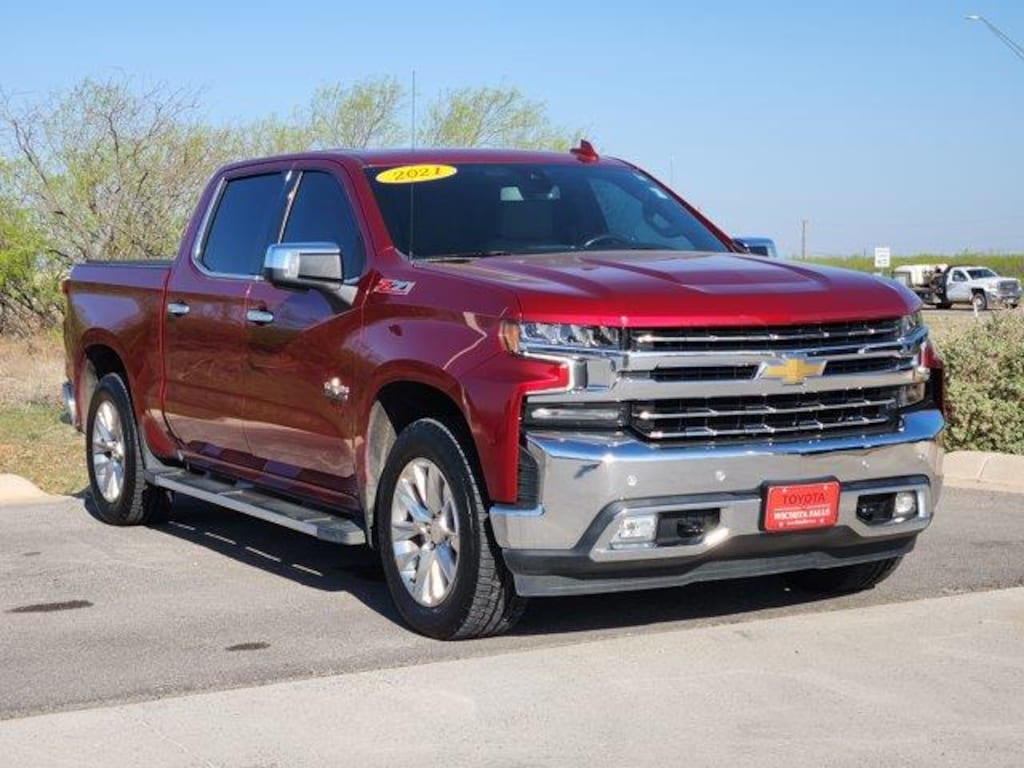 Used 2021 Chevrolet Silverado 1500 LTZ 4x4 Crew Cab 5.75 ft. box 147.4 in. WB