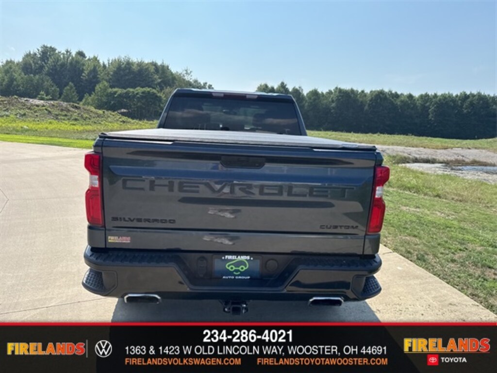 Certified 2021 Chevrolet Silverado 1500 Custom Trail Boss Truck Crew Cab