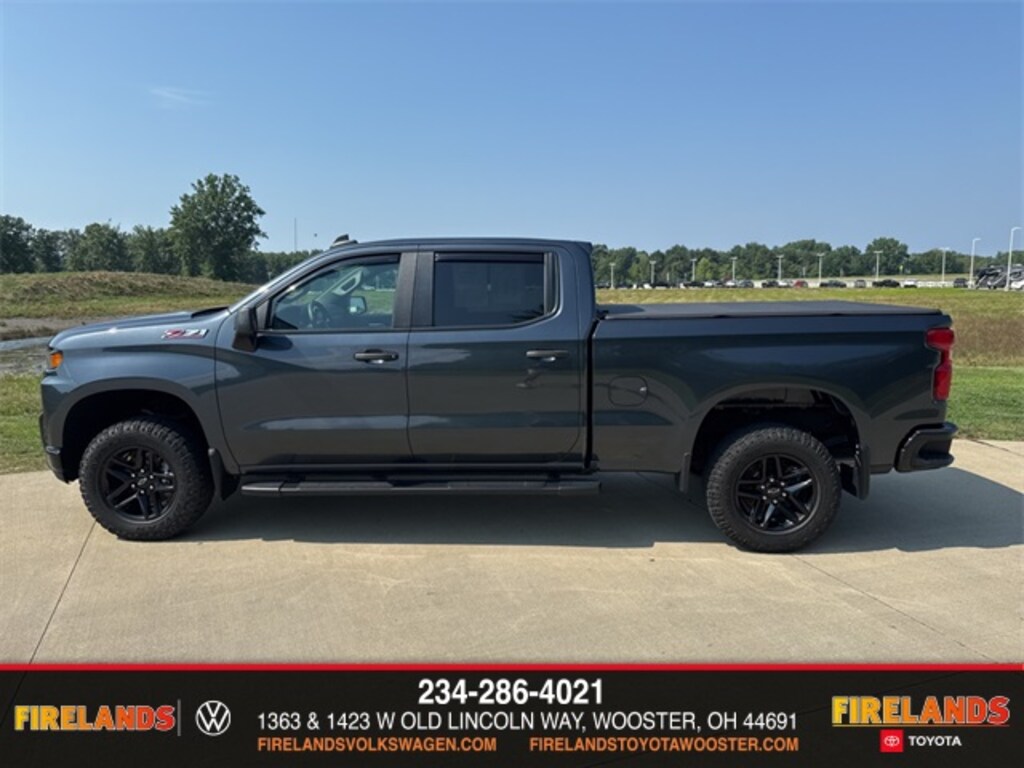 Certified 2021 Chevrolet Silverado 1500 Custom Trail Boss Truck Crew Cab
