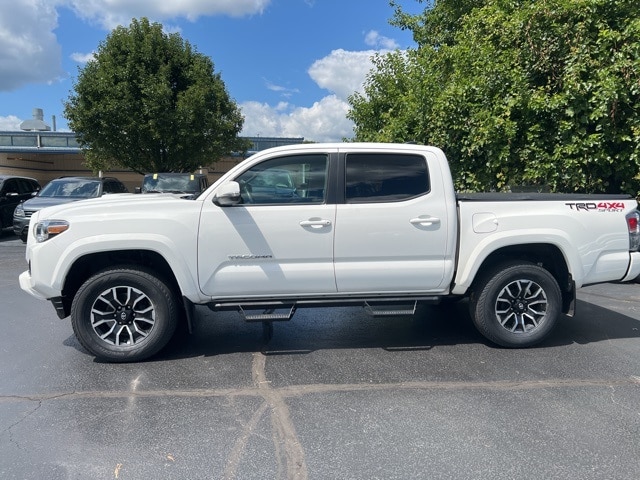 Certified 2021 Toyota Tacoma TRD Sport with VIN 3TMCZ5AN8MM430355 for sale in Wooster, OH