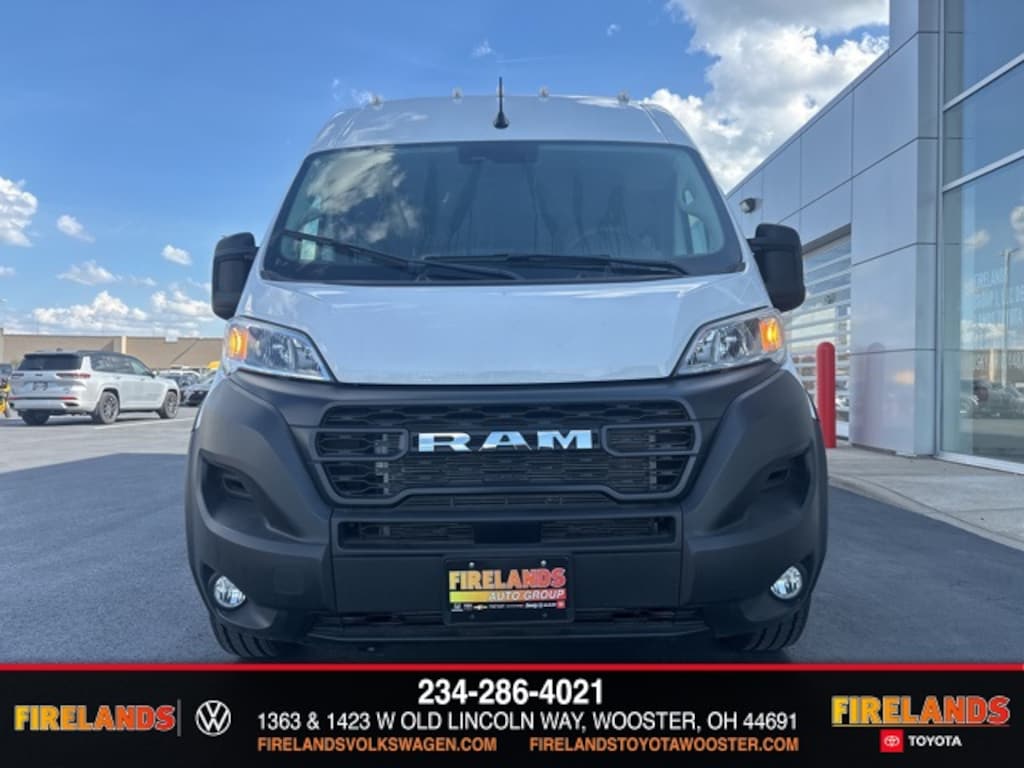 Certified 2023 Ram ProMaster 3500 Window High Roof Van Extended Cargo Van
