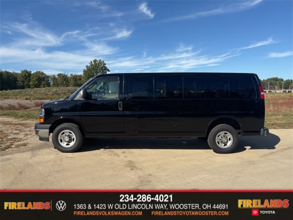 Certified 2024 Chevrolet Express 3500 LT Van Extended Passenger Van