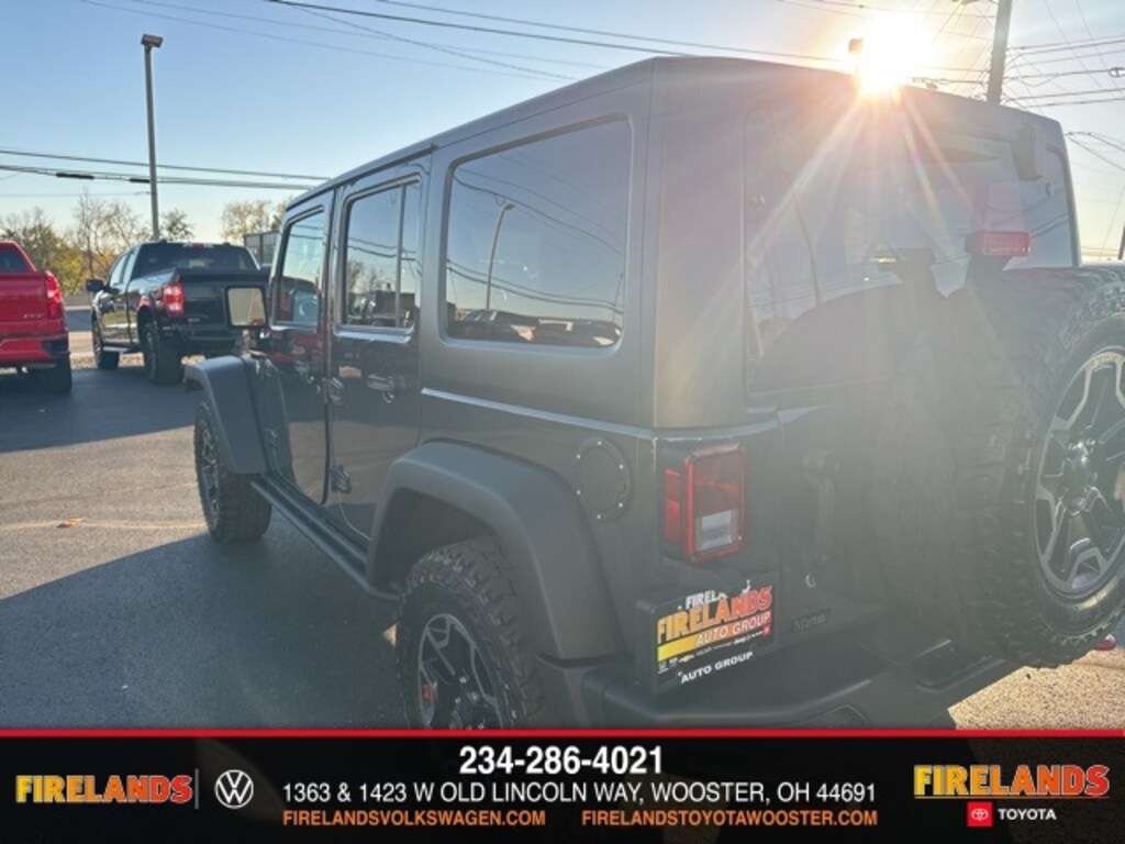 Used 2017 Jeep Wrangler JK Unlimited Rubicon 4x4 SUV