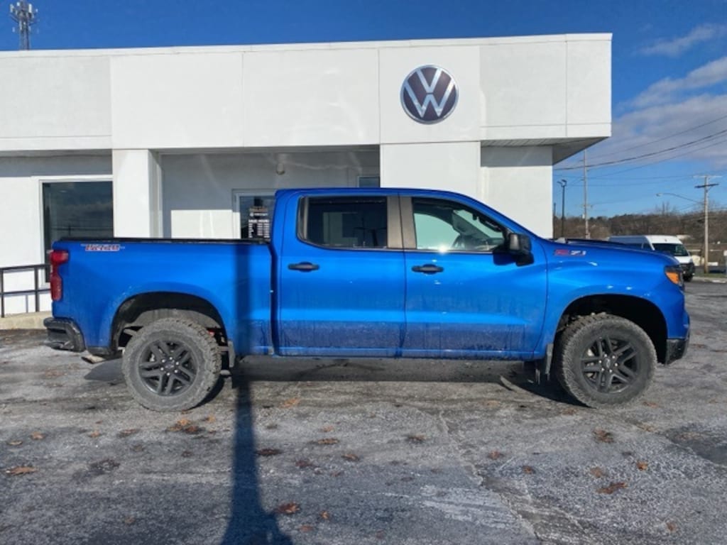 Used 2024 Chevrolet Silverado 1500 Custom Trail Boss Truck Crew Cab