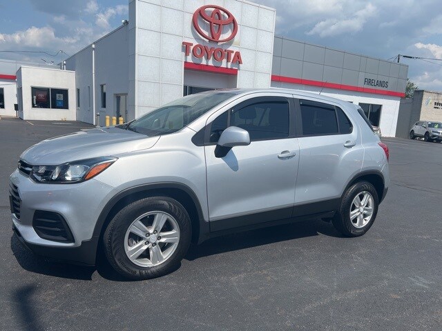 Used 2020 Chevrolet Trax LS with VIN 3GNCJKSB0LL162763 for sale in Vermilion, OH