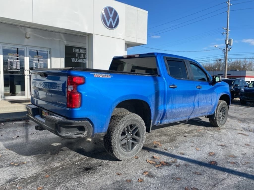 Used 2024 Chevrolet Silverado 1500 Custom Trail Boss Truck Crew Cab