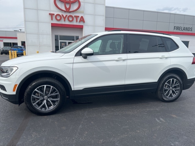 Certified 2021 Volkswagen Tiguan S with VIN 3VV0B7AX2MM015506 for sale in Wooster, OH