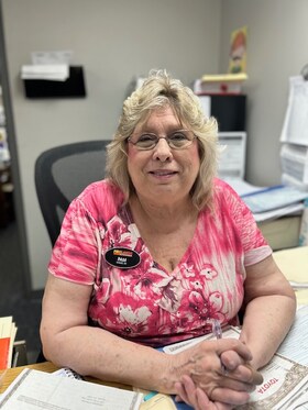 Staff member Pam Allen from ID_3bfbad