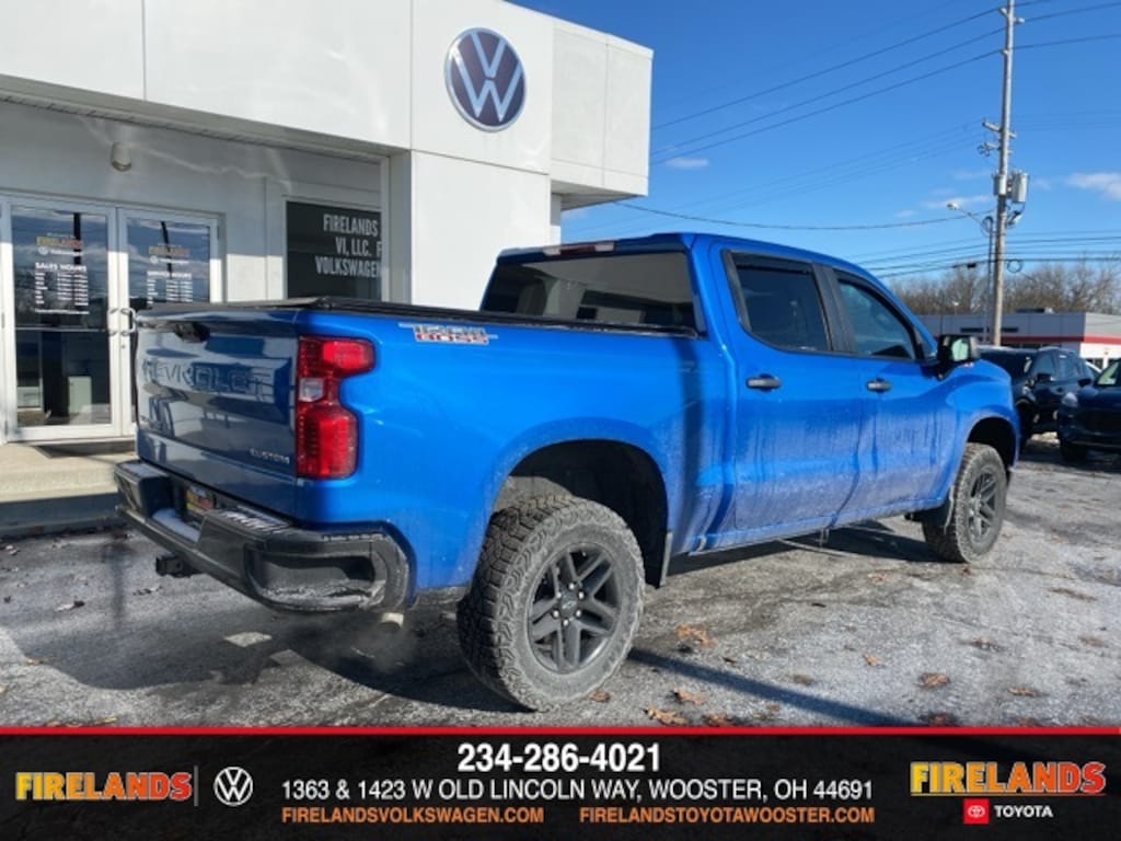Used 2024 Chevrolet Silverado 1500 Custom Trail Boss Truck Crew Cab
