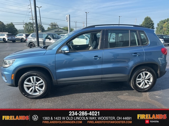 Used 2017 Volkswagen Tiguan Limited Base with VIN WVGBV7AX4HK002067 for sale in Wooster, OH