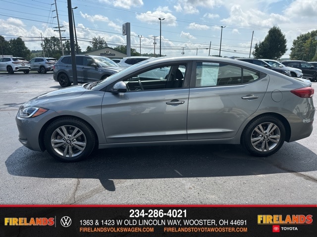 Used 2018 Hyundai Elantra SEL with VIN KMHD84LF4JU446739 for sale in Wooster, OH
